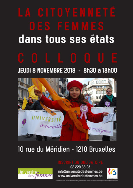 Colloque « La citoyenneté des femmes dans tous ses états »